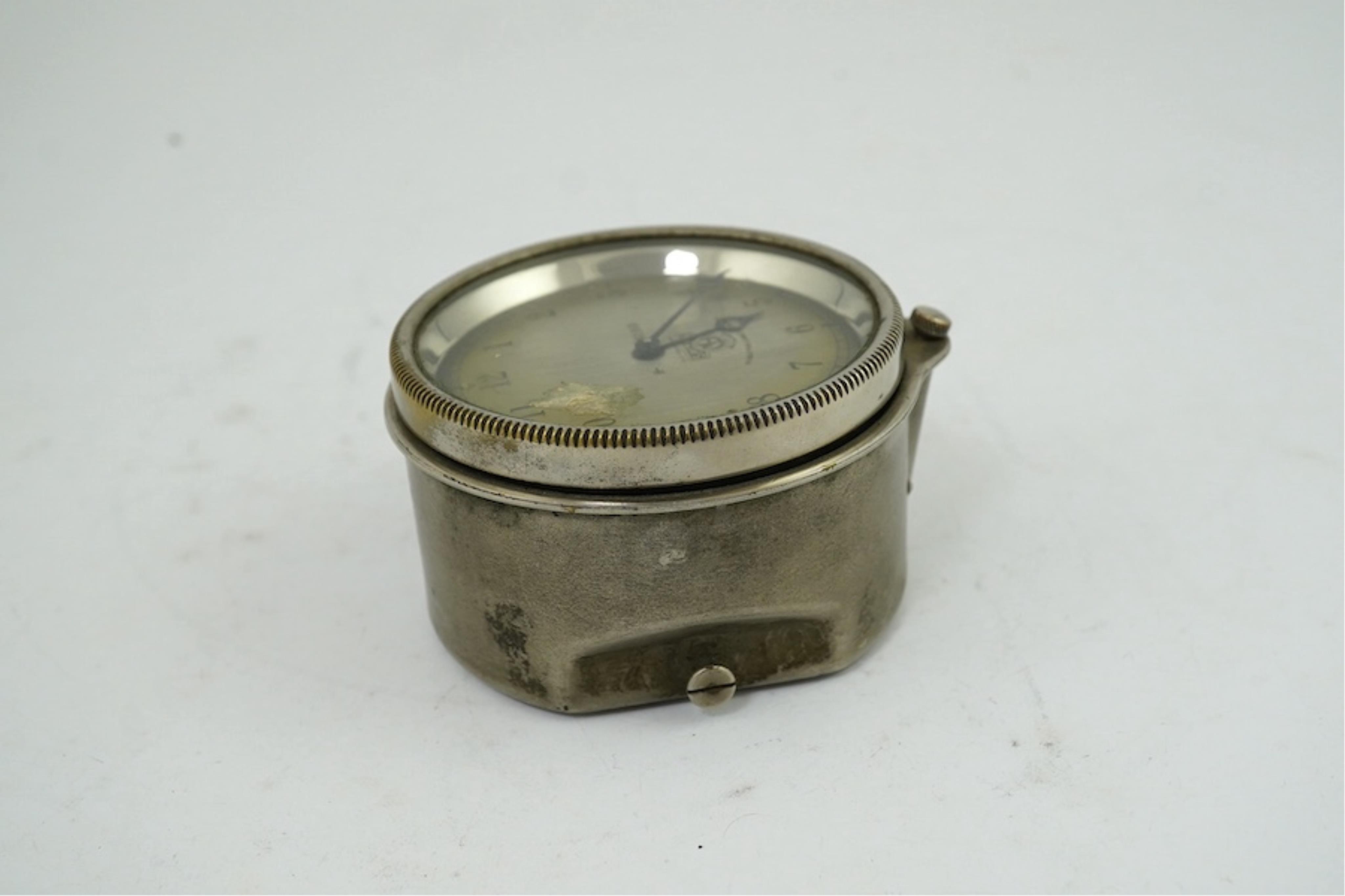 A Smiths car timepiece, dial 8.5cm. Condition - fair